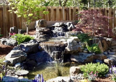 Paradise Landscaping Oregon - Rock waterfall