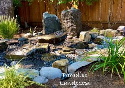 Paradise Landscaping Oregon - Flowing water